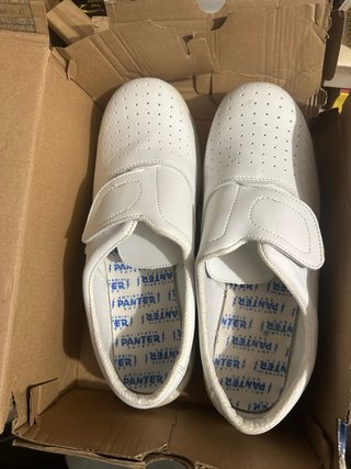 Zapatos de seguridad Panter blancos