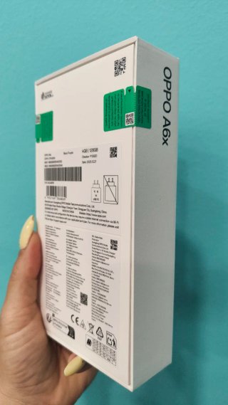 OPPO A6x 128GB Nero Porpora NUOVO