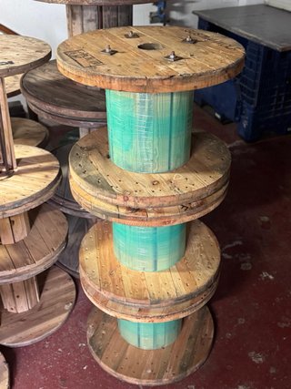 BOBINAS CARRETE MADERA CABLE CHILLPALET