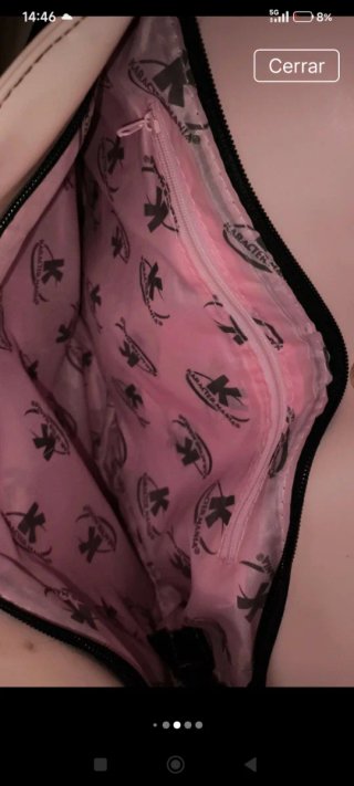 Bolso Betty Boop Rosa y Negro