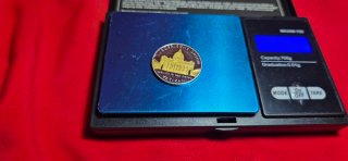 Medalla Plata Vaticano Europäische Union