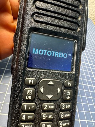walkie talkie motorola dp4800e