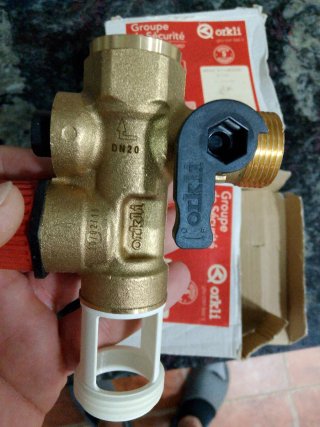 Válvulas de seguridad Orkli (2 unidades)