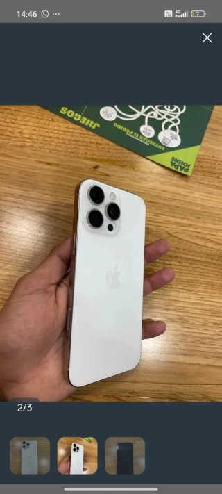 iPhone 16 Pro Max para piezas