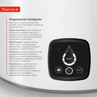 Thermor termo eléctrico eficiente antical digital