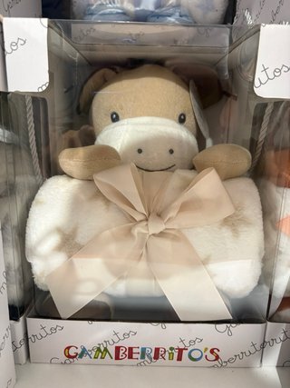 Muñeco y manta de bebé