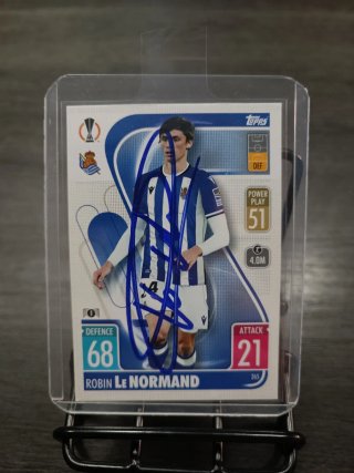 Cromos Firmado Le Normand