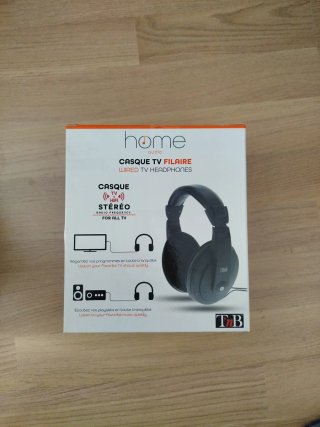 Home Audio Casco TV Inalámbrico Negro