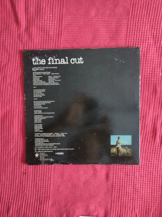 Pink Floyd The Final Cut Vinilo LP