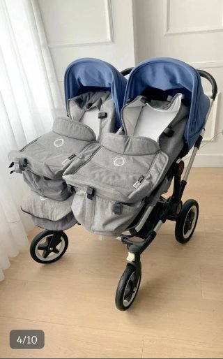 Bugaboo Donkey Gemelar Azul Precio a negociar