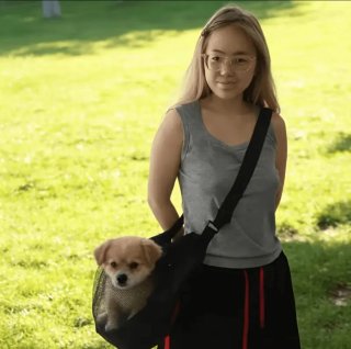 Transportín Malla Perro Gato Ligero Transpirable