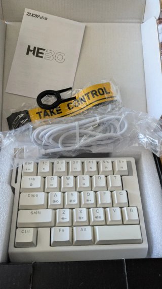 Teclado ZUOYA HE30 Magnético Blanco