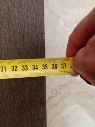 Estantería marrón madera y metal
