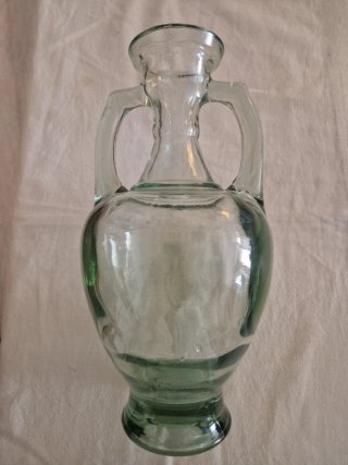 Gran jarrón de cristal