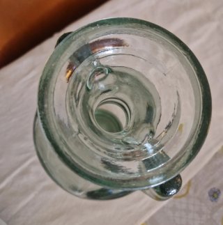 Gran jarrón de cristal