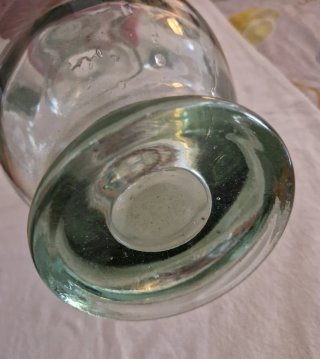 Gran jarrón de cristal