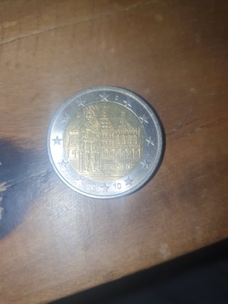 Moneda 2 euros Bremen 2010