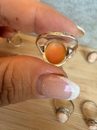 Anillos de Plata Ley 925 con camafeo