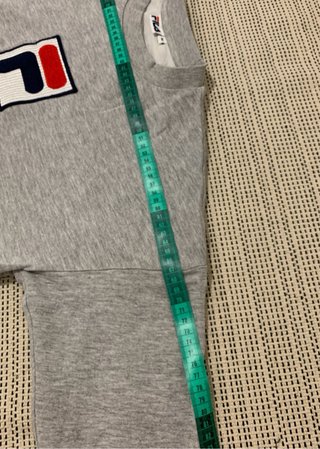 Sudadera Fila Vintage Gris