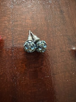 Set 5 paia orecchini rossi e argento