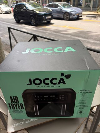 Freidora de Aire JOCCA 10L con Separador Interior