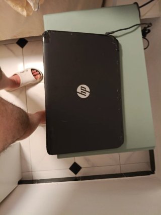Portátil HP Negro/Plateado