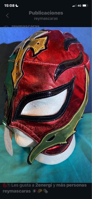 Máscara Lucha Libre Rey Misterio