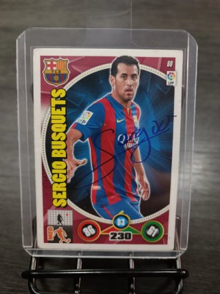 Cromos Firmado Busquets