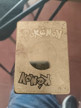 Carta Pokémon Entei V Metalizada de metal