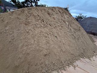 Arena para cama de vacas