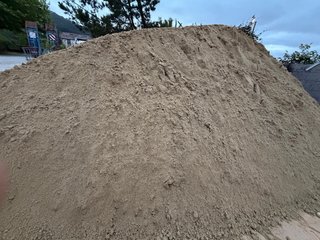 Arena para cama de vacas