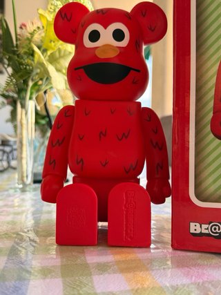 BEARBRICK Elmo 400% – Sesame Street