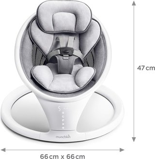 Munchkin hamaca mecedora bebé bluetooth portátil