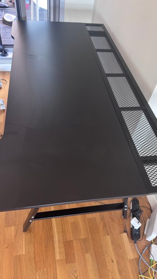 Scrivania Gaming Utespelare IKEA Nero 160x80