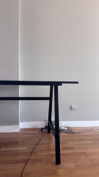 Scrivania Gaming Utespelare IKEA Nero 160x80