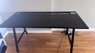 Scrivania Gaming Utespelare IKEA Nero 160x80