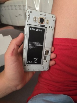 Samsung Galaxy J7 Oro/Argento