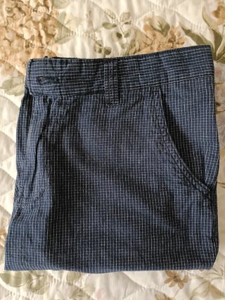 VOGUE COLLECTION JEANS Pantalón Corto Rayas Azul T