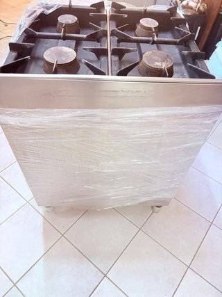 Cucina professionale Mareno 4 fuochi con forno
