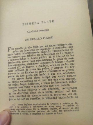 20 mil leguas de viaje submarino. Julio Verne