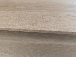 Mesa de centro elevable de madera