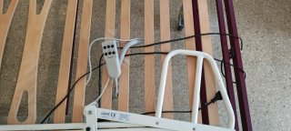 Cama articulada hospitalaria