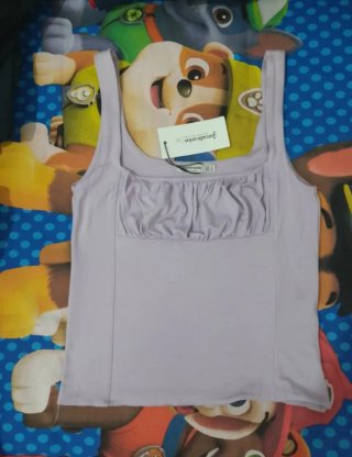 Blusa Stradivarius Talla S Morada