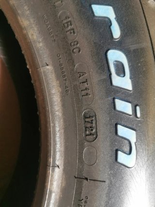 4 Neumáticos BFGoodrich All-Terrain T/A 245/70R17