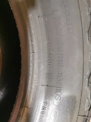 4 Neumáticos BFGoodrich All-Terrain T/A 245/70R17