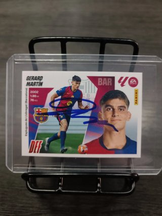 Cromos Firmado Gerard Martín