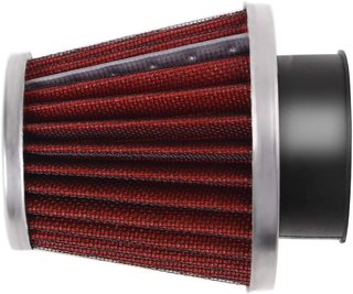 Evermotor filtro aire doble capa acero