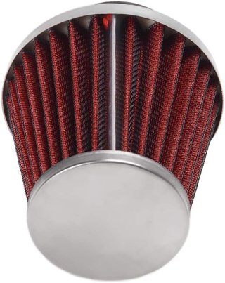 Evermotor filtro aire doble capa acero