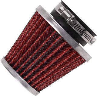 Evermotor filtro aire doble capa acero