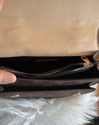 Bolso Louis Vuitton Marrón y Dorado